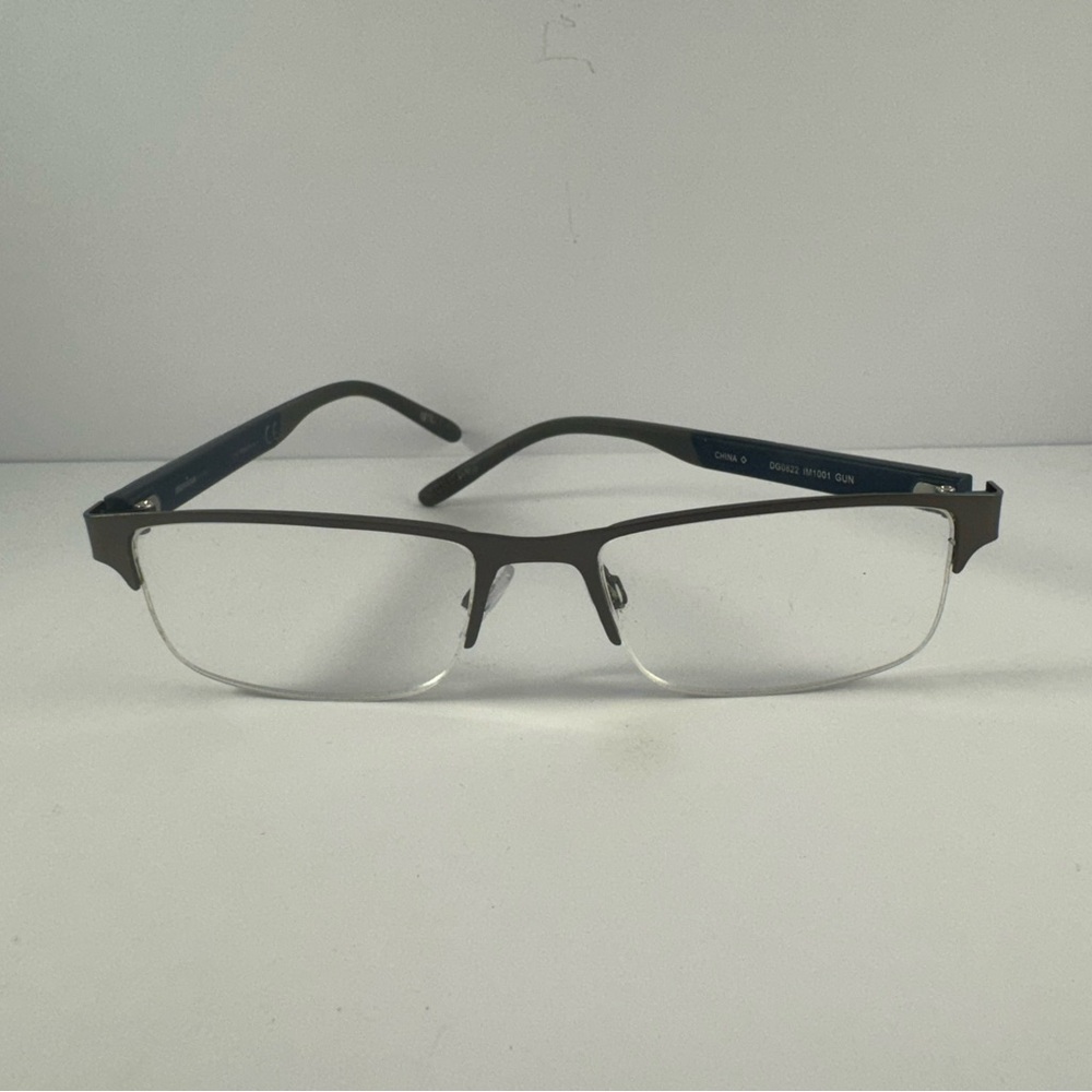 Men's Ironman Foster Grant Eyeglass Frames Only Semi‎ Rimless Glasses